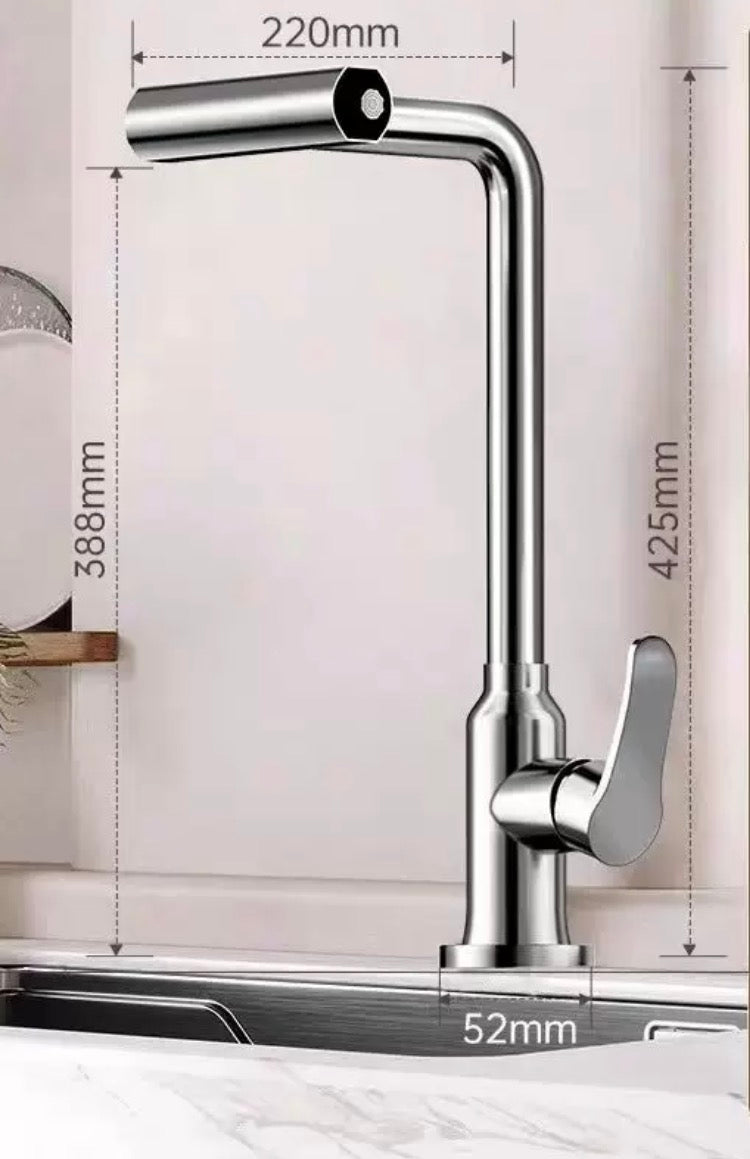 Égouttoir Rotatif Inox pour Évier