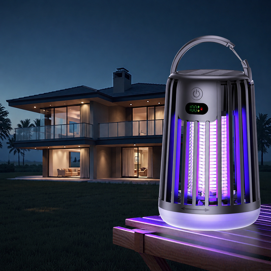 Lampe Anti-Moustiques Solaire UV