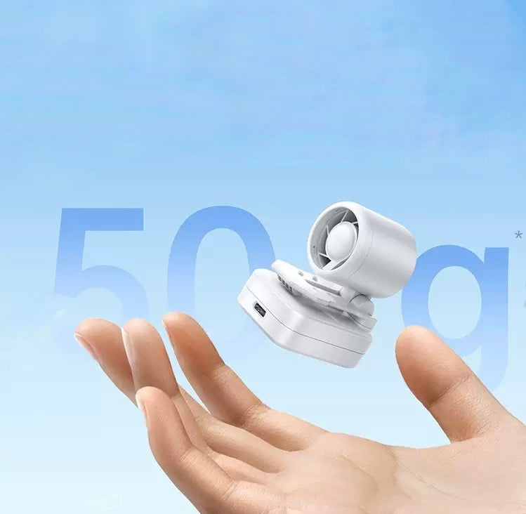 Mini Clip-on Hat Fan
