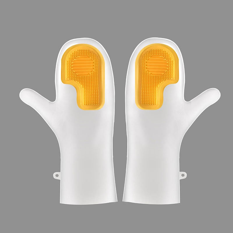 Magic Sillicone Scrubbing Gloves